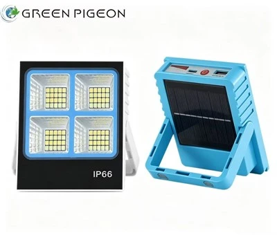 Linterna solar portátil plegable