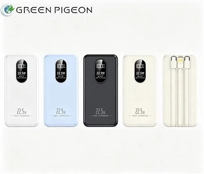 Banco de energía USB C de carga rápida