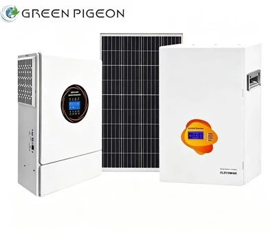 Pequeño sistema de iluminación solar para el hogar