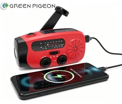 Radio meteorológica con energía solar